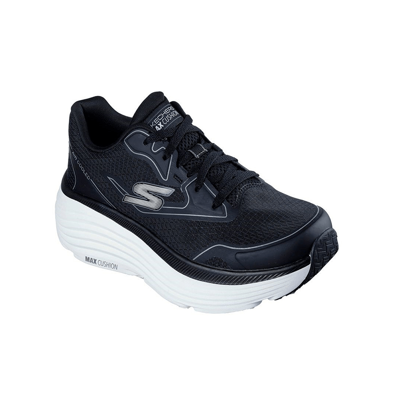 Tenis Running Skechers Sport para Mujer - Negro/Blanco | Ref. 220615