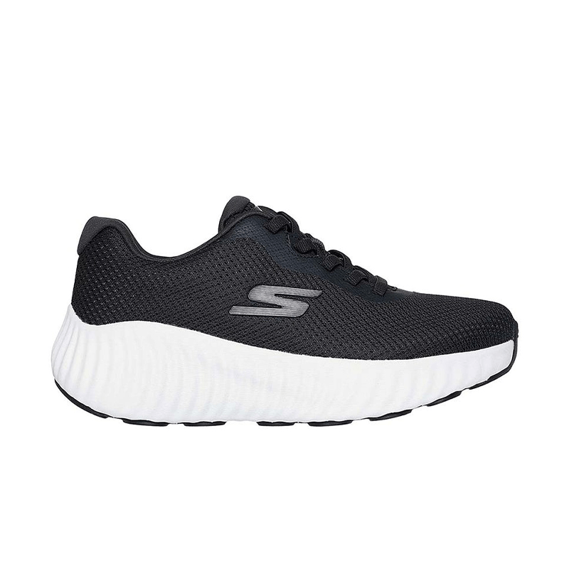 Tenis Running Skechers Go Run Consistent para Mujer - Negro/Blanco | Ref. 129368