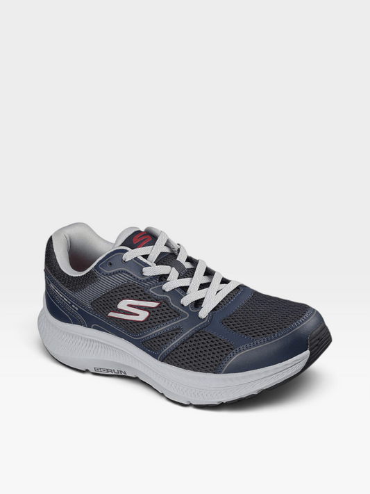 Tenis de running oklahoma Skechers para hombre en color azul navy con malla transpirable y suela de amortiguación