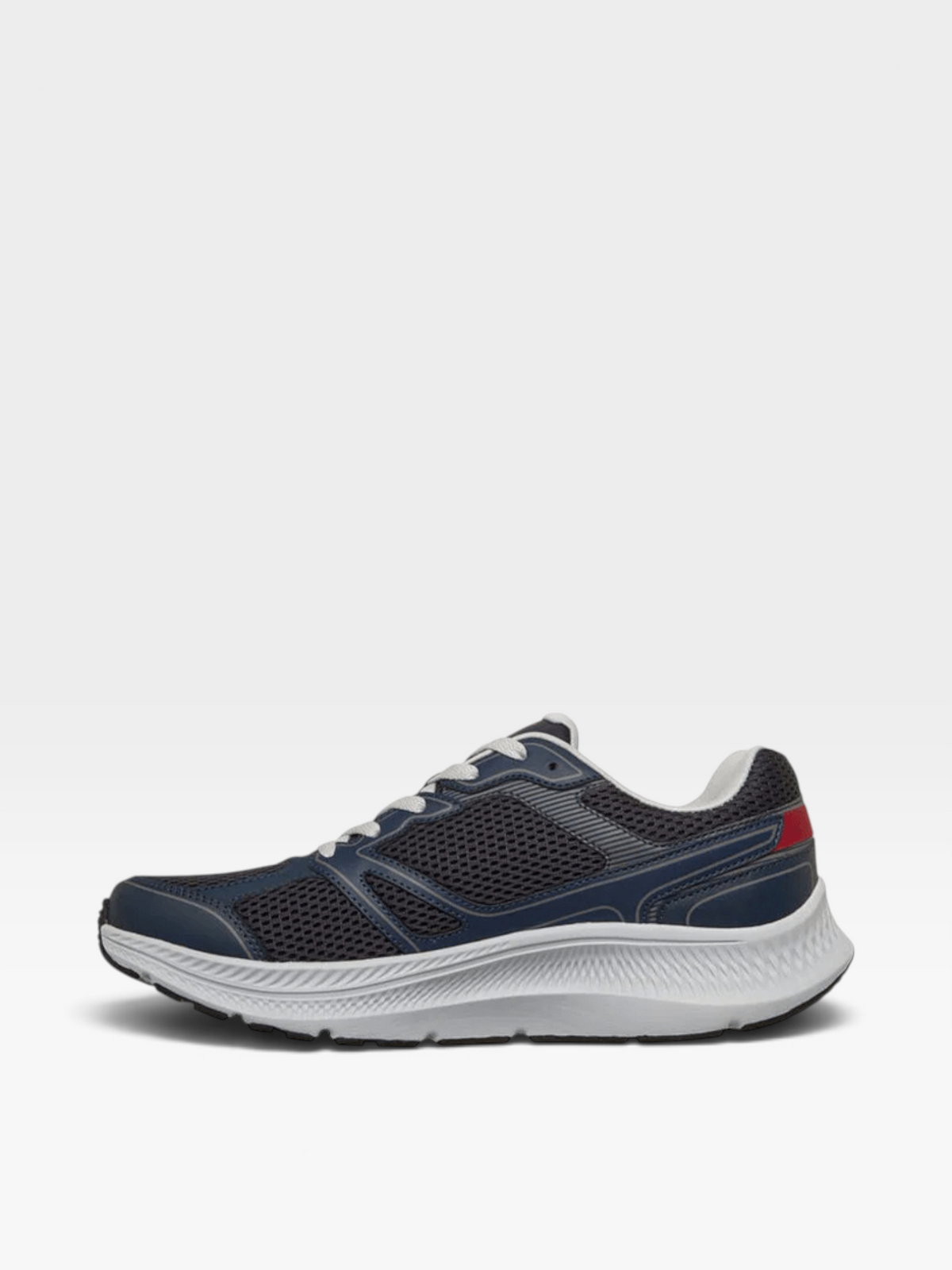 Tenis de running oklahoma Skechers para hombre en color azul navy con malla transpirable y suela de amortiguación