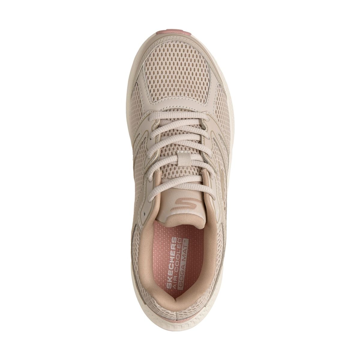 Tenis Running Skechers Go Run Consistent para Mujer - Natural | Ref. 128651