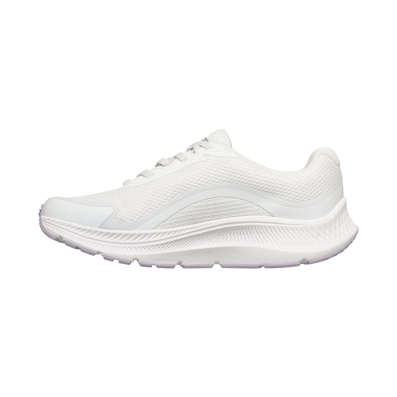 Tenis Running Skechers Go Run Consistent 2.0 para Mujer - Blanco/Lavanda | Ref. 128650