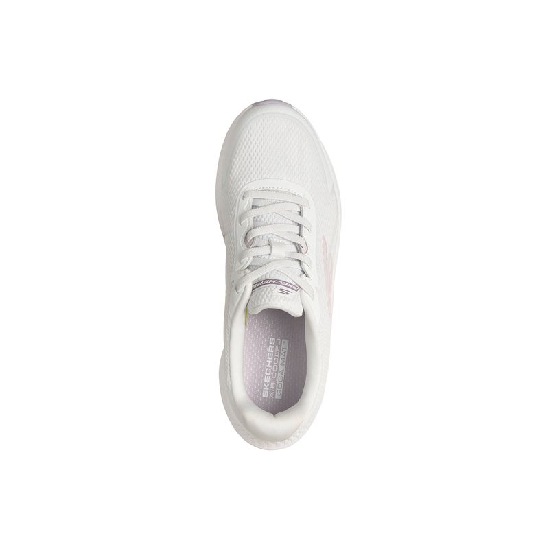 Tenis Running Skechers Go Run Consistent 2.0 para Mujer - Blanco/Lavanda | Ref. 128650