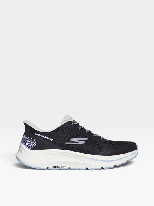 Tenis de running oklahoma Skechers Go Run Consistent negros con malla transpirable y suela amortiguada Ultra Light