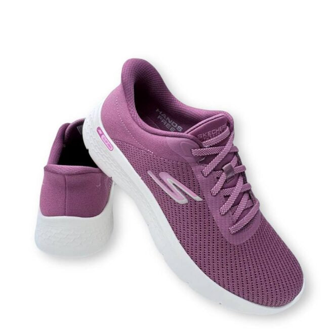 Tenis Skechers Go Walk Flex para Mujer - Vino | Ref. 125516