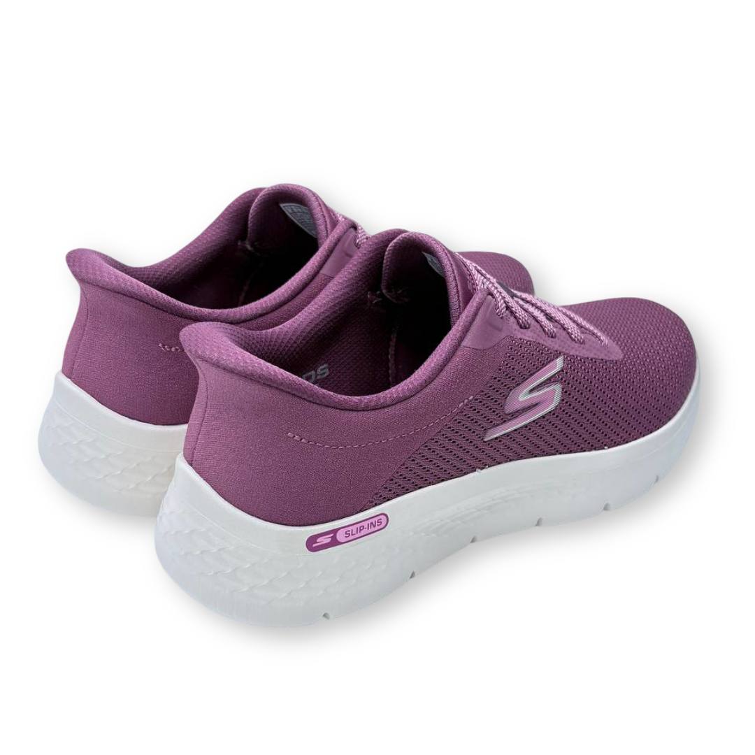 Tenis Skechers Go Walk Flex para Mujer - Vino | Ref. 125516