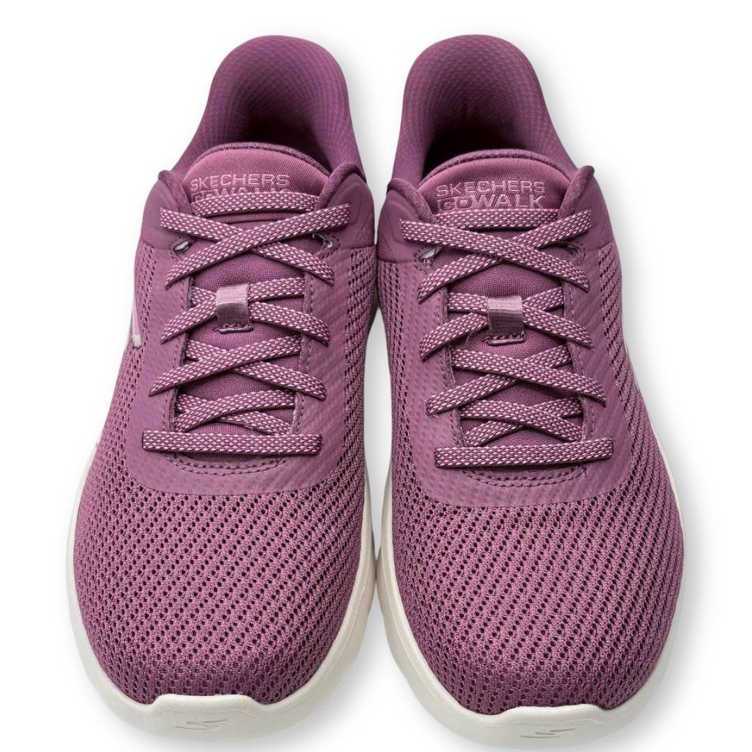 Tenis Skechers Go Walk Flex para Mujer - Vino | Ref. 125516