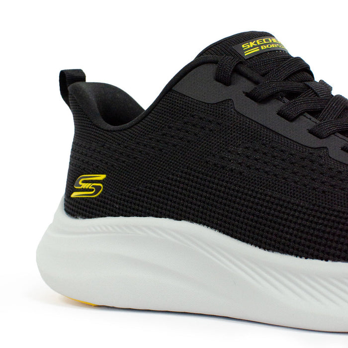 Tenis Skechers Bobs Moda Flex para Hombre - Negro | Ref. 118155