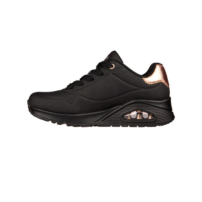 Tenis Skechers Uno Goldenair para Mujer - Negro | Ref. 177094