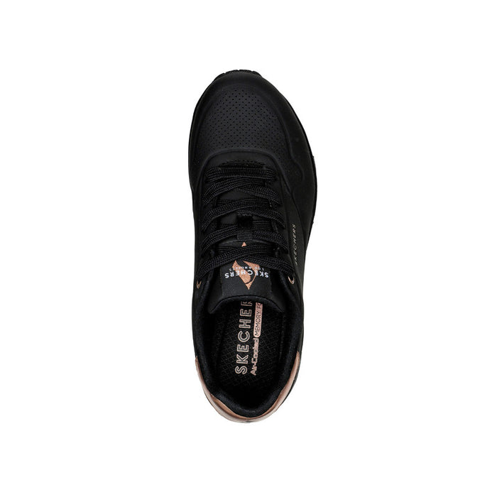 Tenis Skechers Uno Goldenair para Mujer - Negro | Ref. 177094
