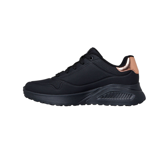 Tenis Skechers Embossed Dural para Mujer - Negro | Ref. 177291