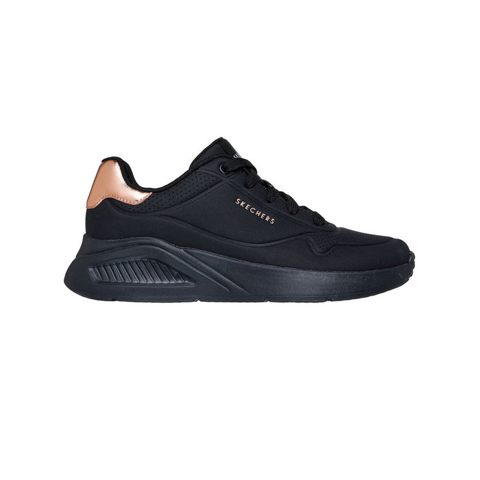 Tenis Skechers Embossed Dural para Mujer - Negro | Ref. 177291