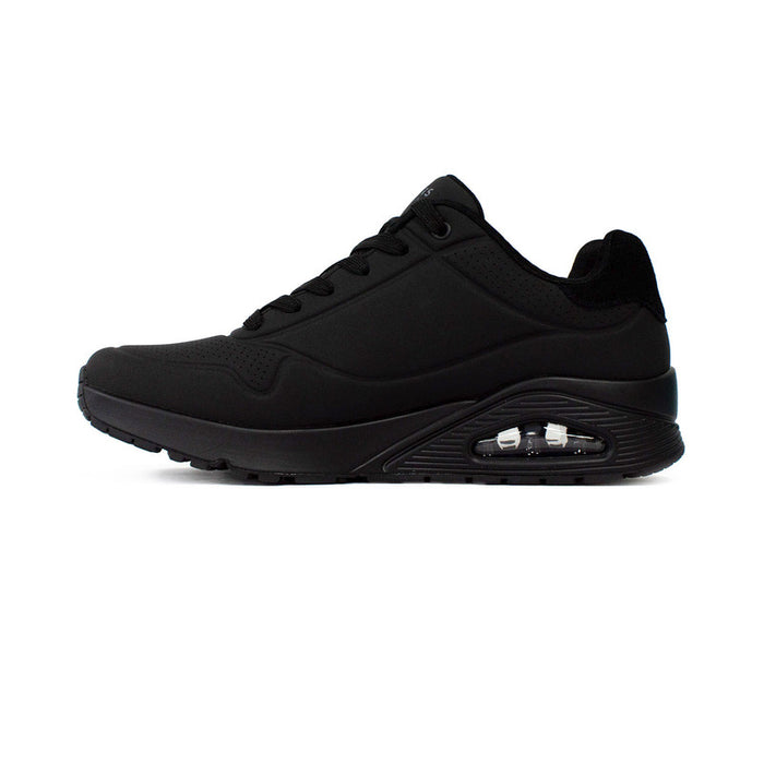 Tenis Skechers Uno Suited On Air para Hombre - Negro | Ref. 183004