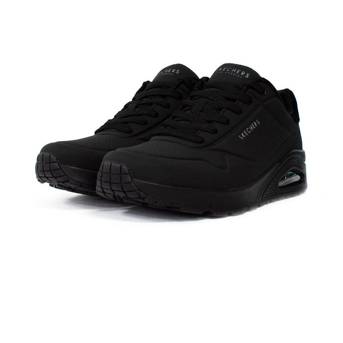 Tenis Skechers Uno Suited On Air para Hombre - Negro | Ref. 183004