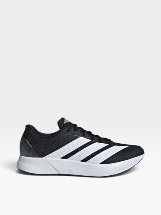 Tenis oklahoma Adidas casuales para hombre en color negro con franjas blancas y suela de caucho