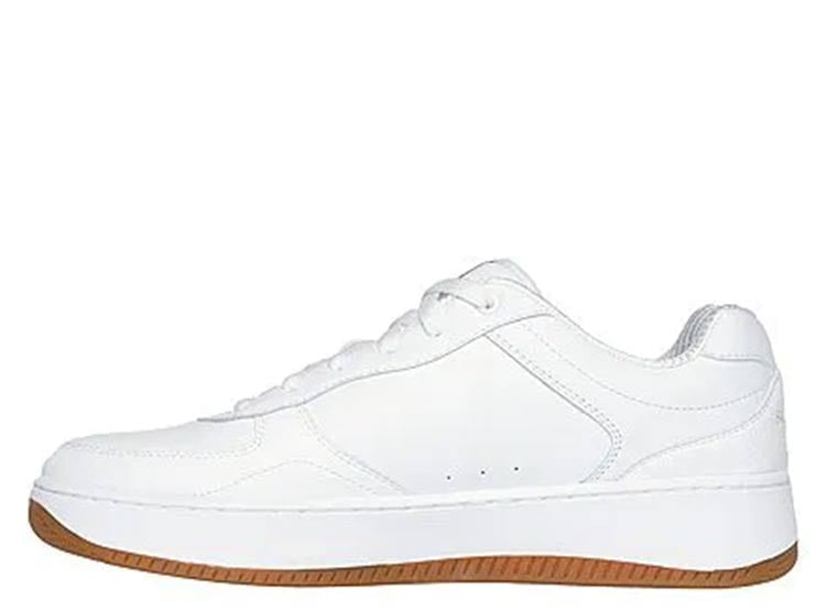 Tenis Running Skechers Sport para Hombre - Blanco/Navy/Rojo | Ref. 254011