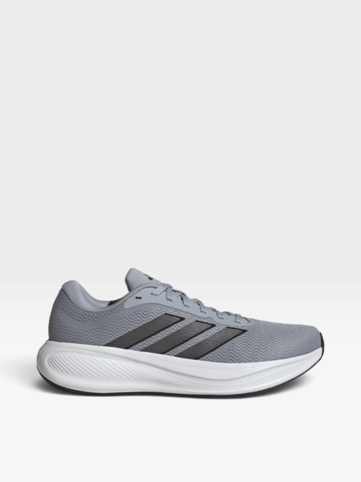 Zapatillas de running oklahoma Adidas Response Runner 2 para hombre en color gris con suela blanca y amortiguación